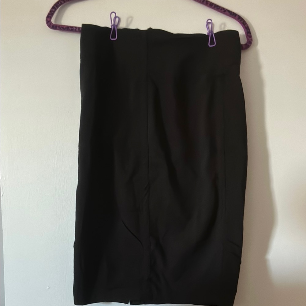 XOXO Black Knee-Length Pencil Skirt